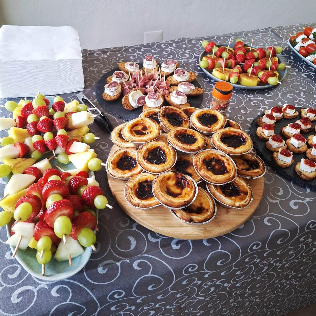 Catering Gastronímico Mesa de buffet de frios