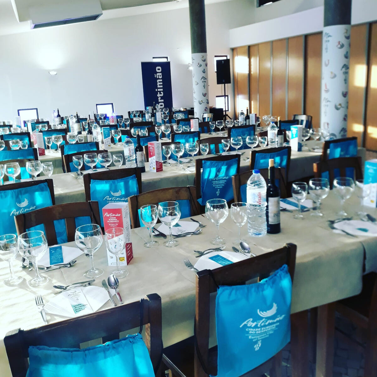 Evento Completo Evento de Almoço para a Câmara Municipal de Portimão - Cidade Europeia do Desporto